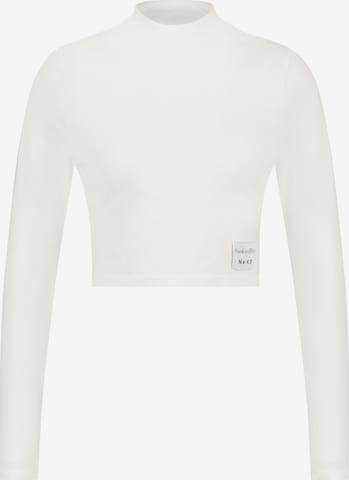 Chemise de nuit 'Lia' hunkemöller x NA-KD en blanc : devant