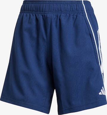 ADIDAS PERFORMANCE Regular Sportshorts 'Tiro 25 Competition Downtime' in Blau: Vorderseite