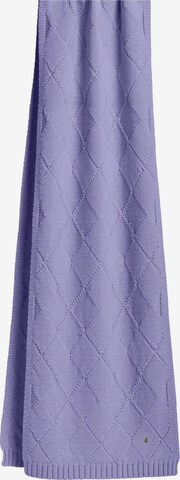 BURLINGTON Schal 'Argyle Accent' in Blau: Vorderseite