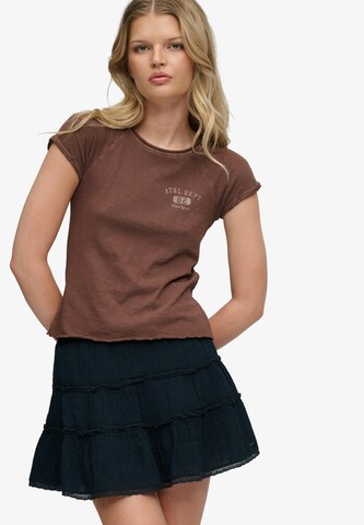 Superdry & Co Skirt in Black: front