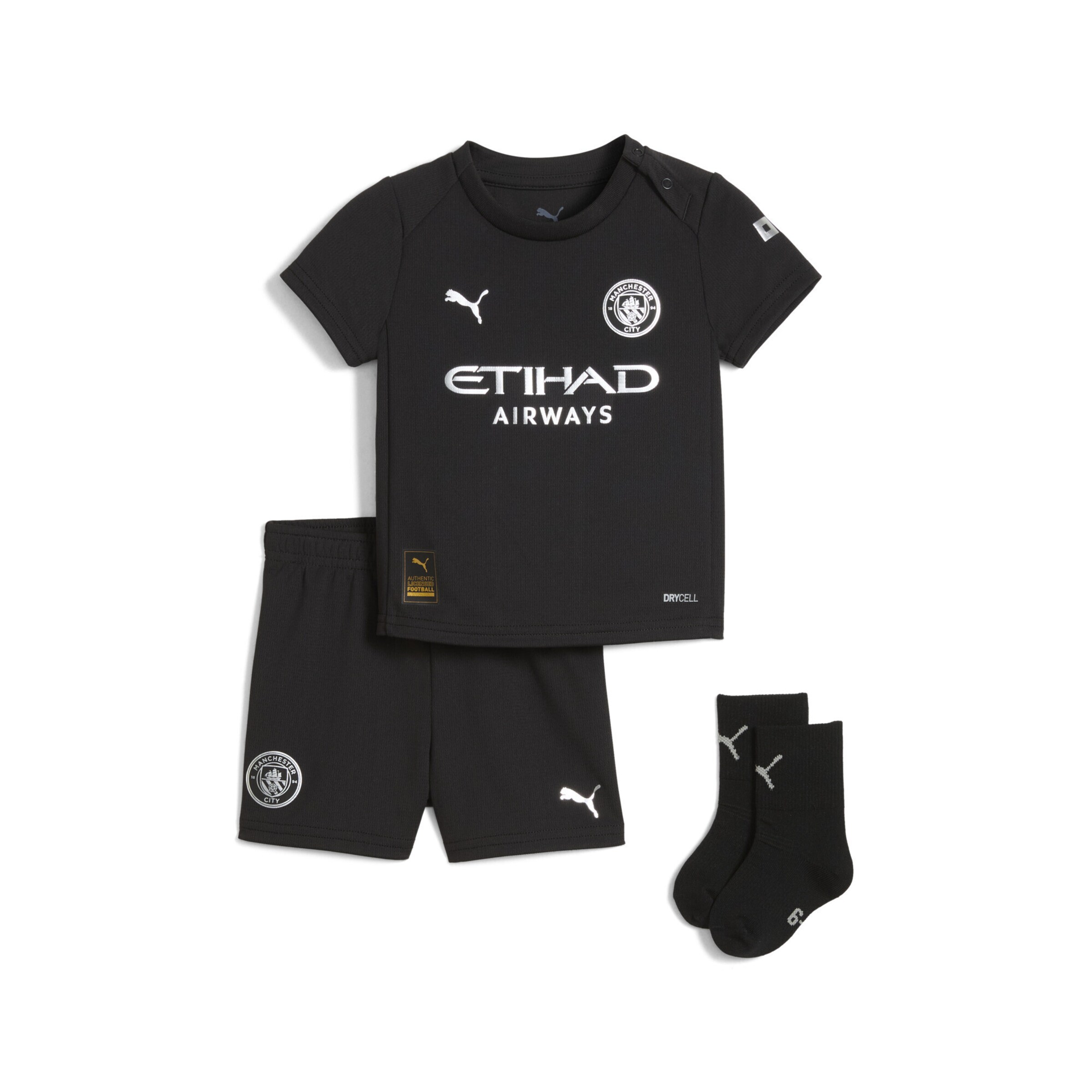 PUMA Set 'Manchester City 25/26' in Black: front