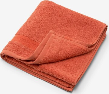 TOM TAILOR Handdoek in Oranje: voorkant