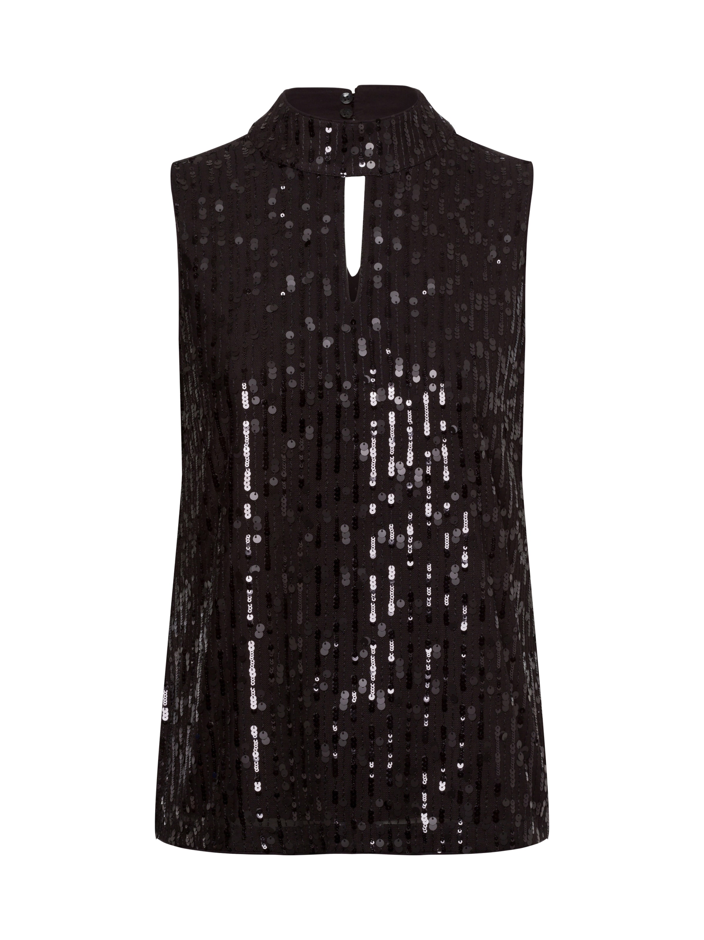 COMMA Bluse in Schwarz: Vorderseite