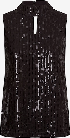 Chemisier COMMA en noir : devant