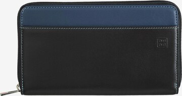 DuDu Wallet in Black: front