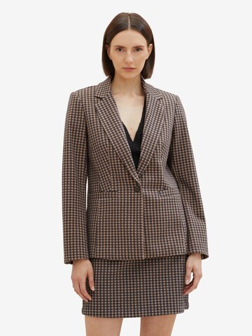 TOM TAILOR Blazer | modra barva