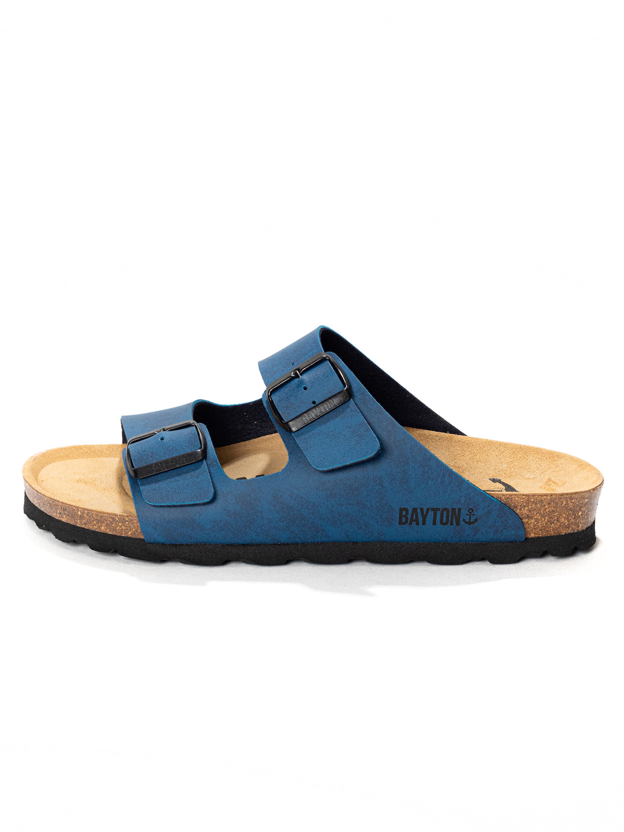 Bayton Mule 'Atlas' in Blue: front