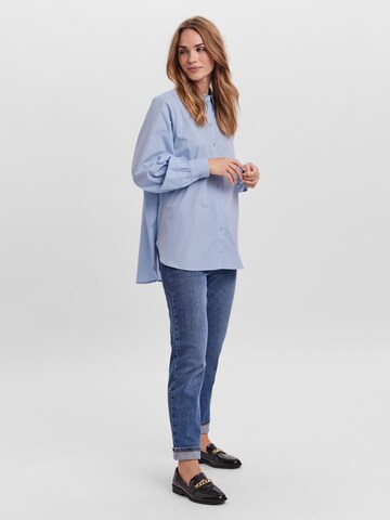 VERO MODA Bluse 'Ella' i blå