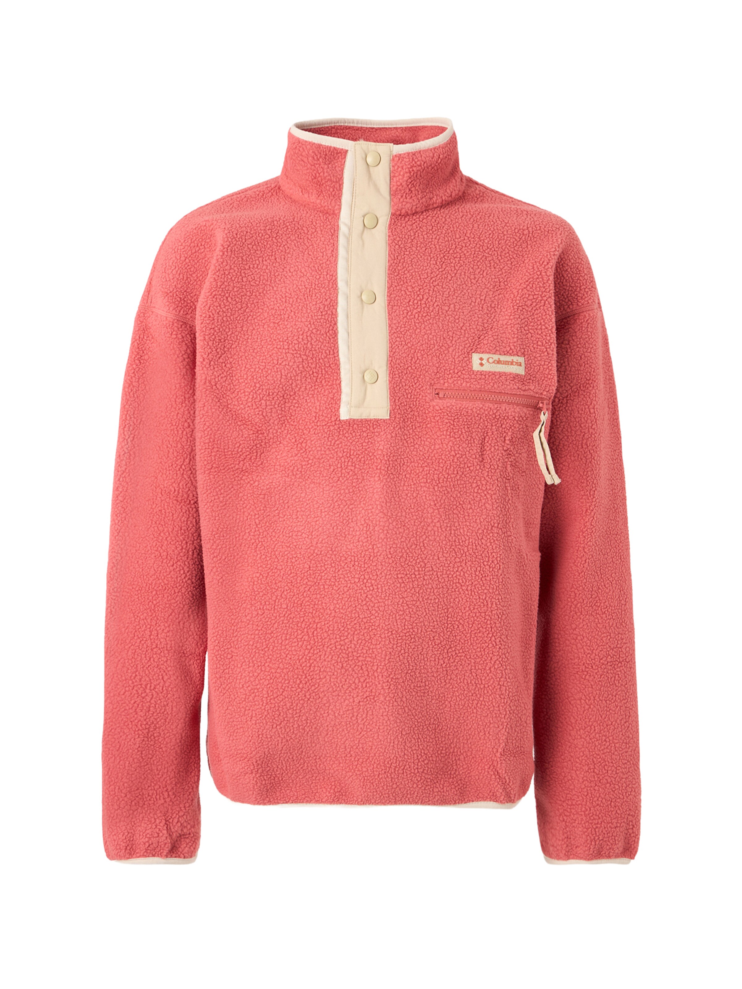 COLUMBIA Αθλητικό πουλόβερ 'Helvetia II' σε κόκκινο: μπροστά