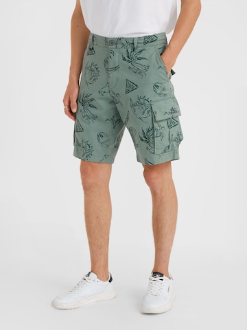 Loosefit Pantalon cargo O'NEILL en vert : devant