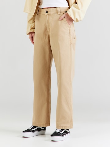 VANS - Loosefit Pantalón en beige: frente