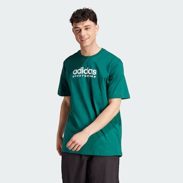 ADIDAS SPORTSWEAR Functioneel shirt 'All Szn' in Groen: voorkant