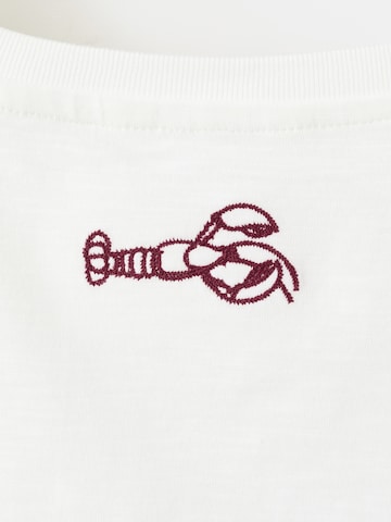 MANGO TEEN Paita 'PORTU' värissä valkoinen