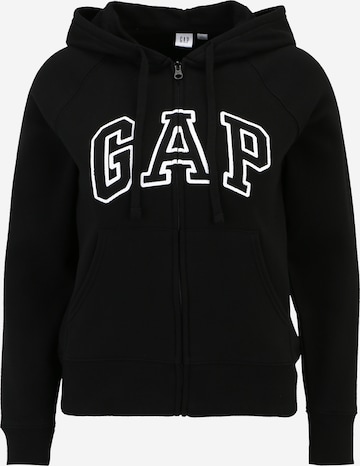 Gap Petite Sweat jacket in Black: front