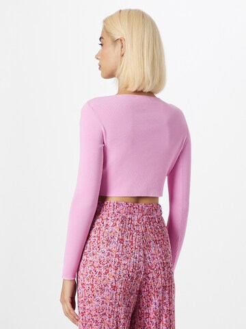 Monki T-shirt i rosa