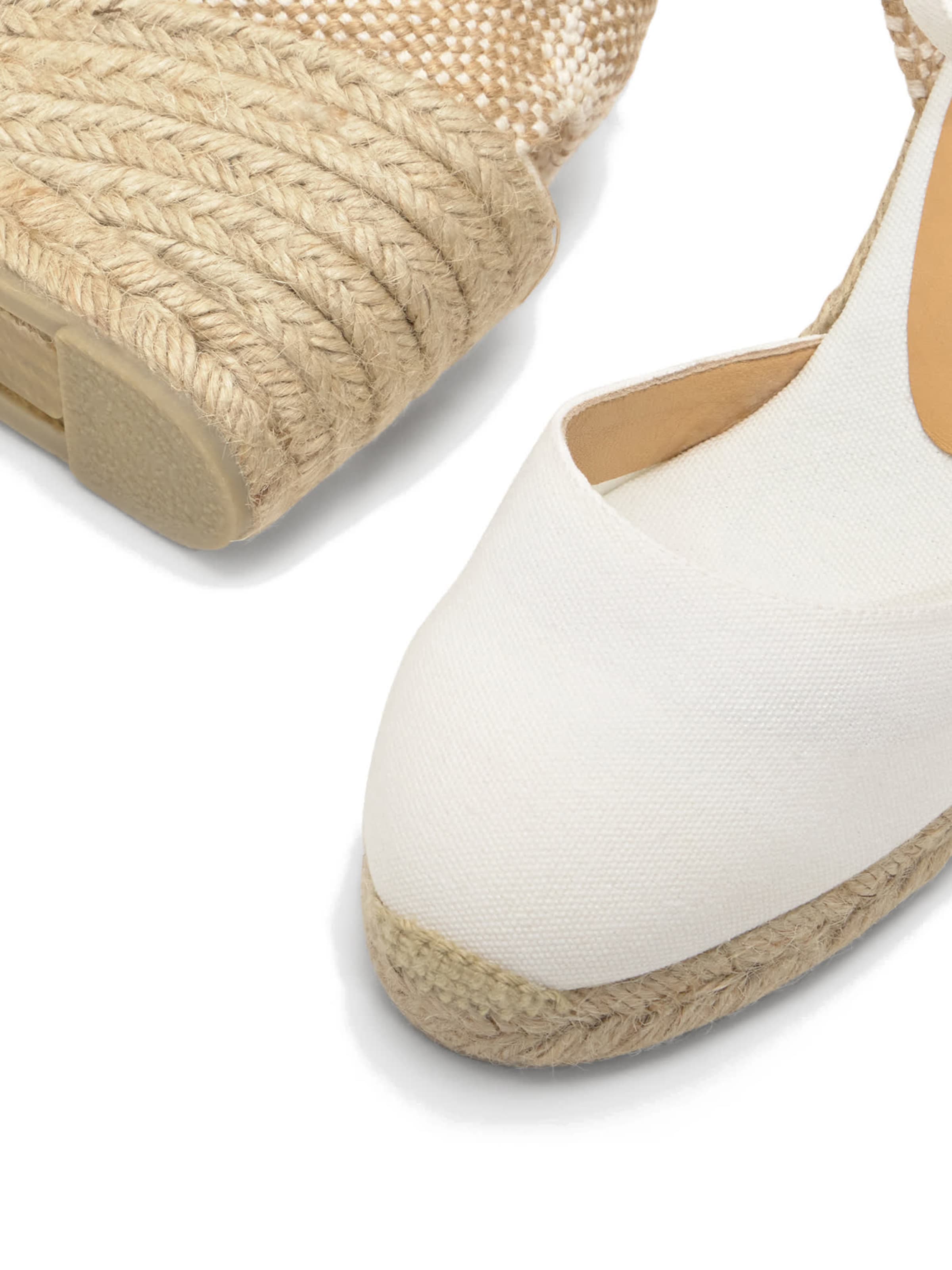 Castañer - Alpercatas 'Carol' em branco