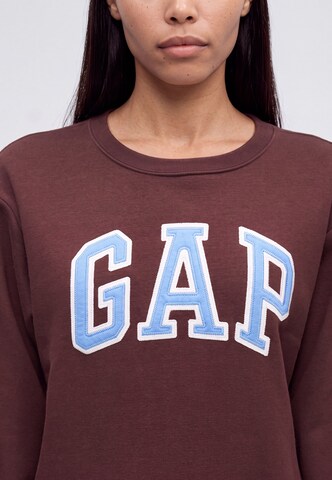 Felpa 'HERITAGE' di Gap Petite in marrone