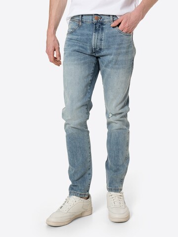 WRANGLER Regular Jeans 'LARSTON' in Blauw: voorkant