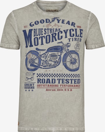 GOODYEAR Shirt in Grey: front