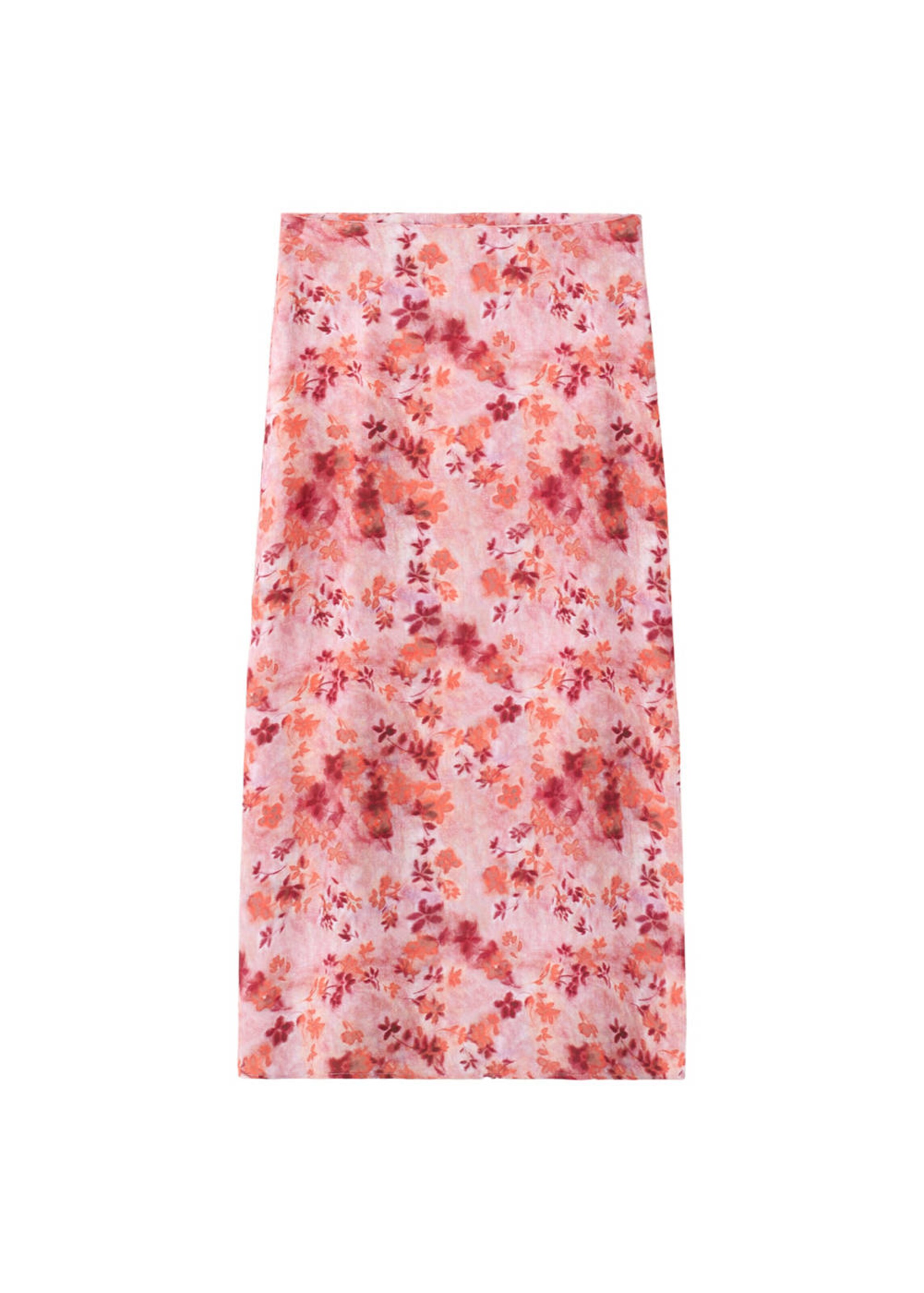 MANGO TEEN Skirt in Pink: front
