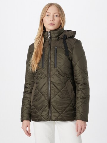 Amber & June Winter Jacket in Green: front