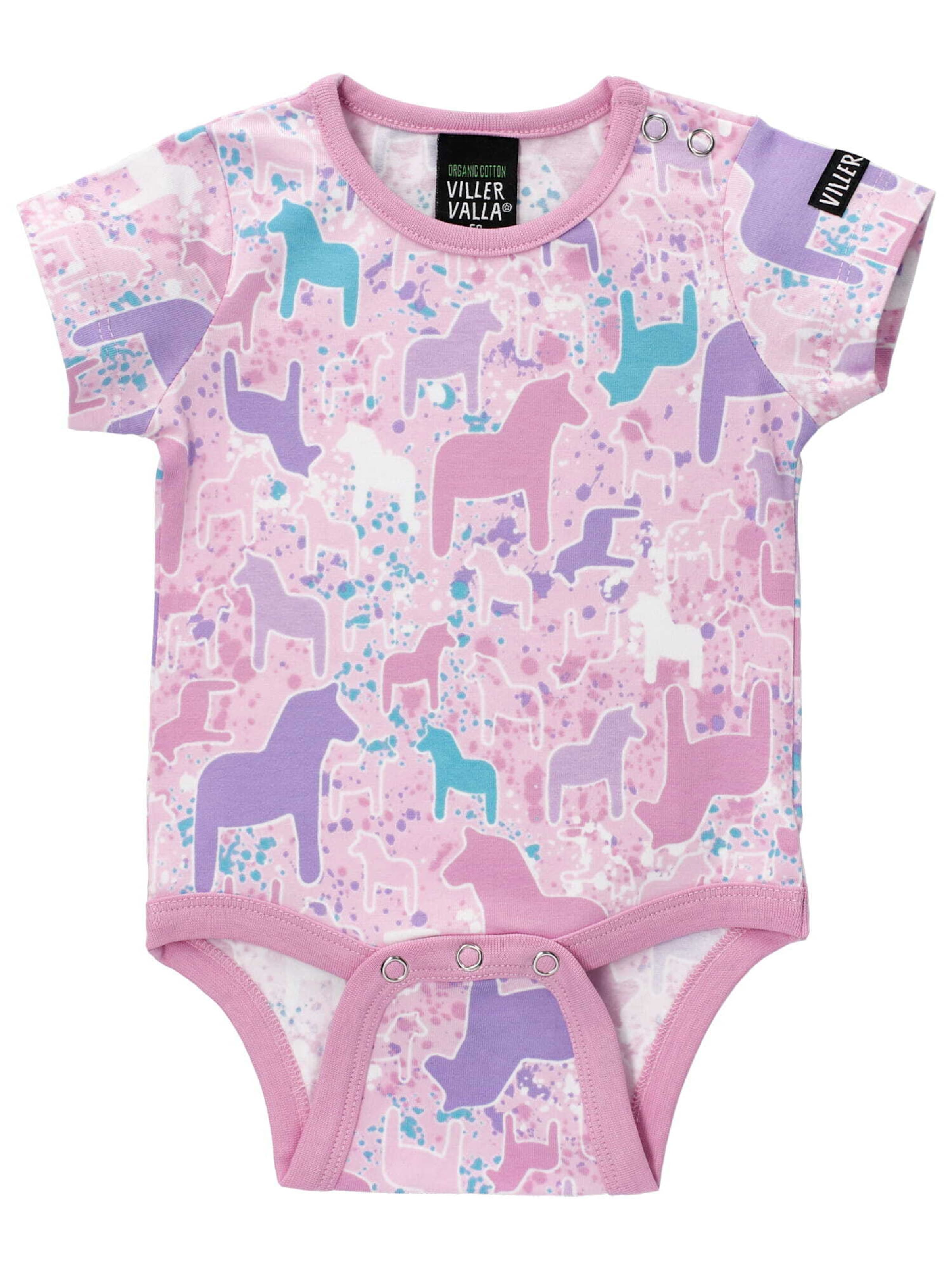 Villervalla Body in Lila: Vorderseite