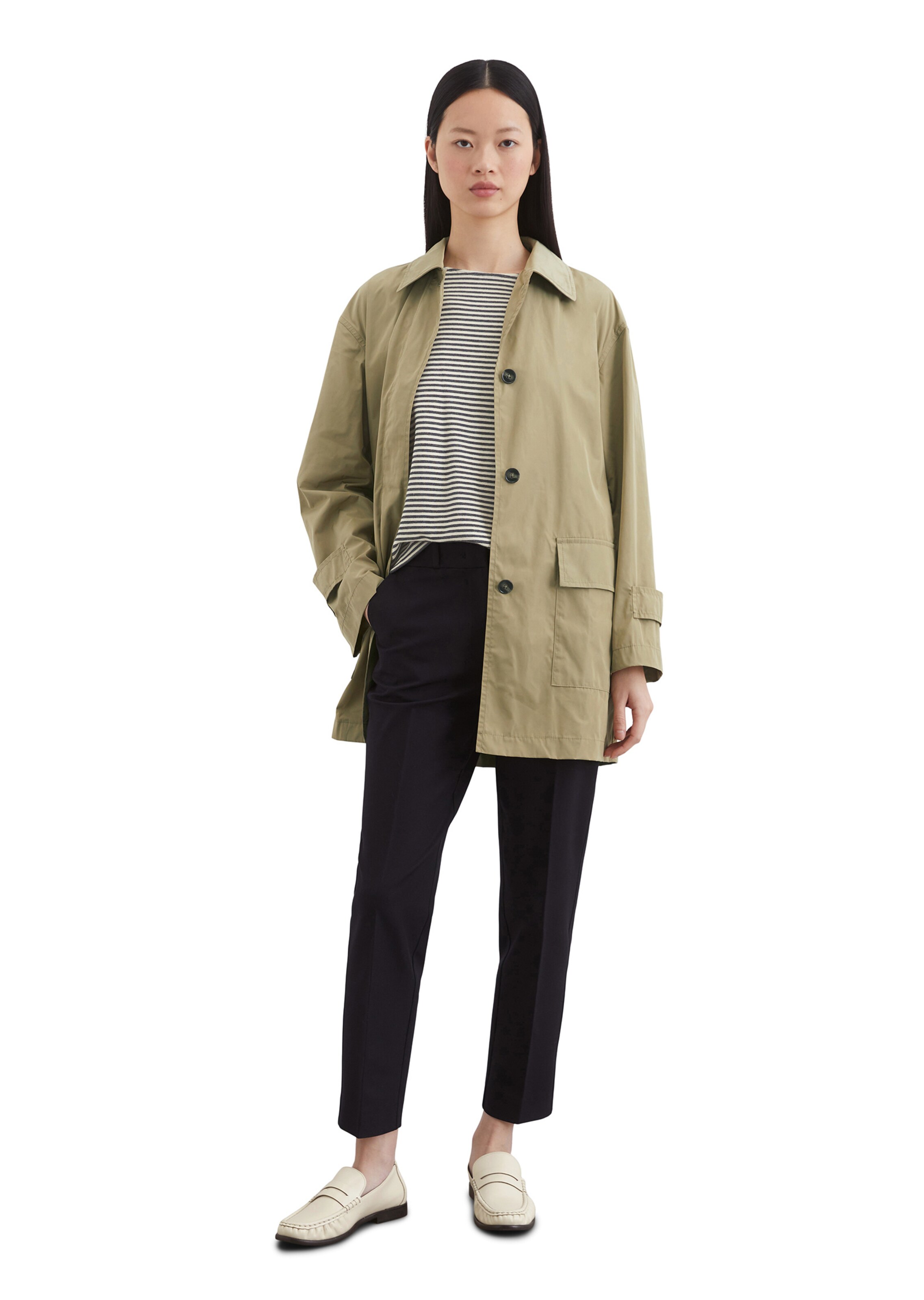 Marc O'Polo Functionele jas 'DfC' in Beige