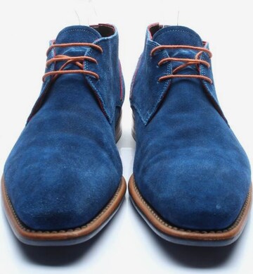Floris van Bommel Anke & Mid-Calf Boots in 45 in Blue