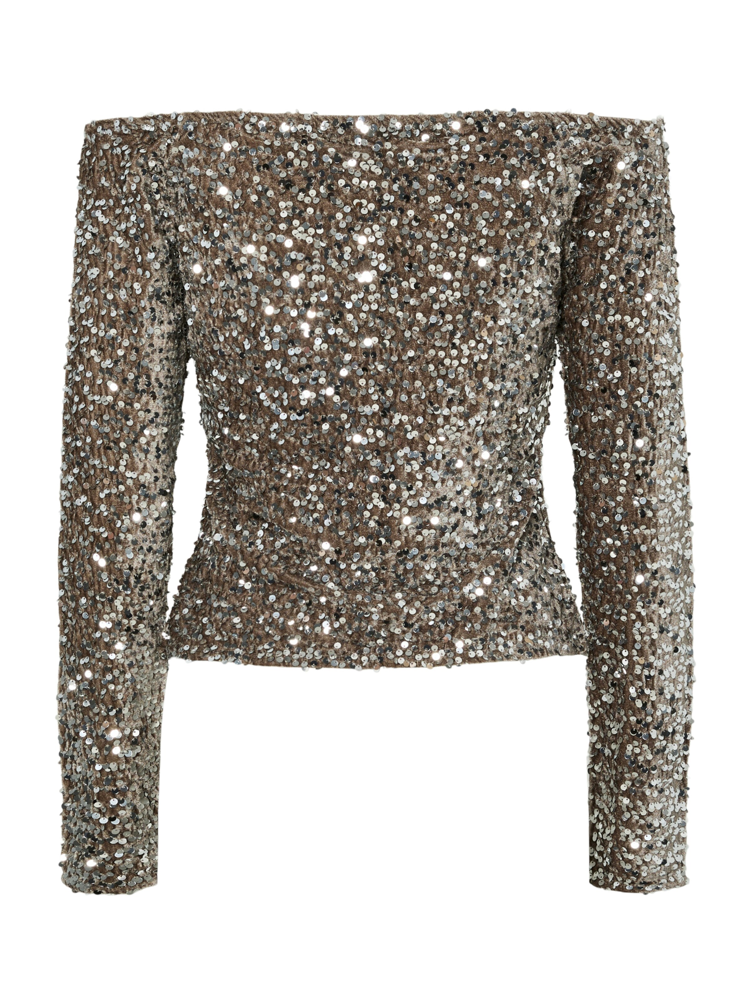 PIECES Blouse 'PCKam' in Bruin