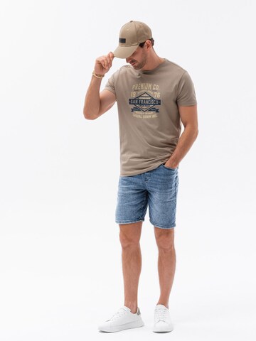 Ombre Shirt 'S1732' in Grijs