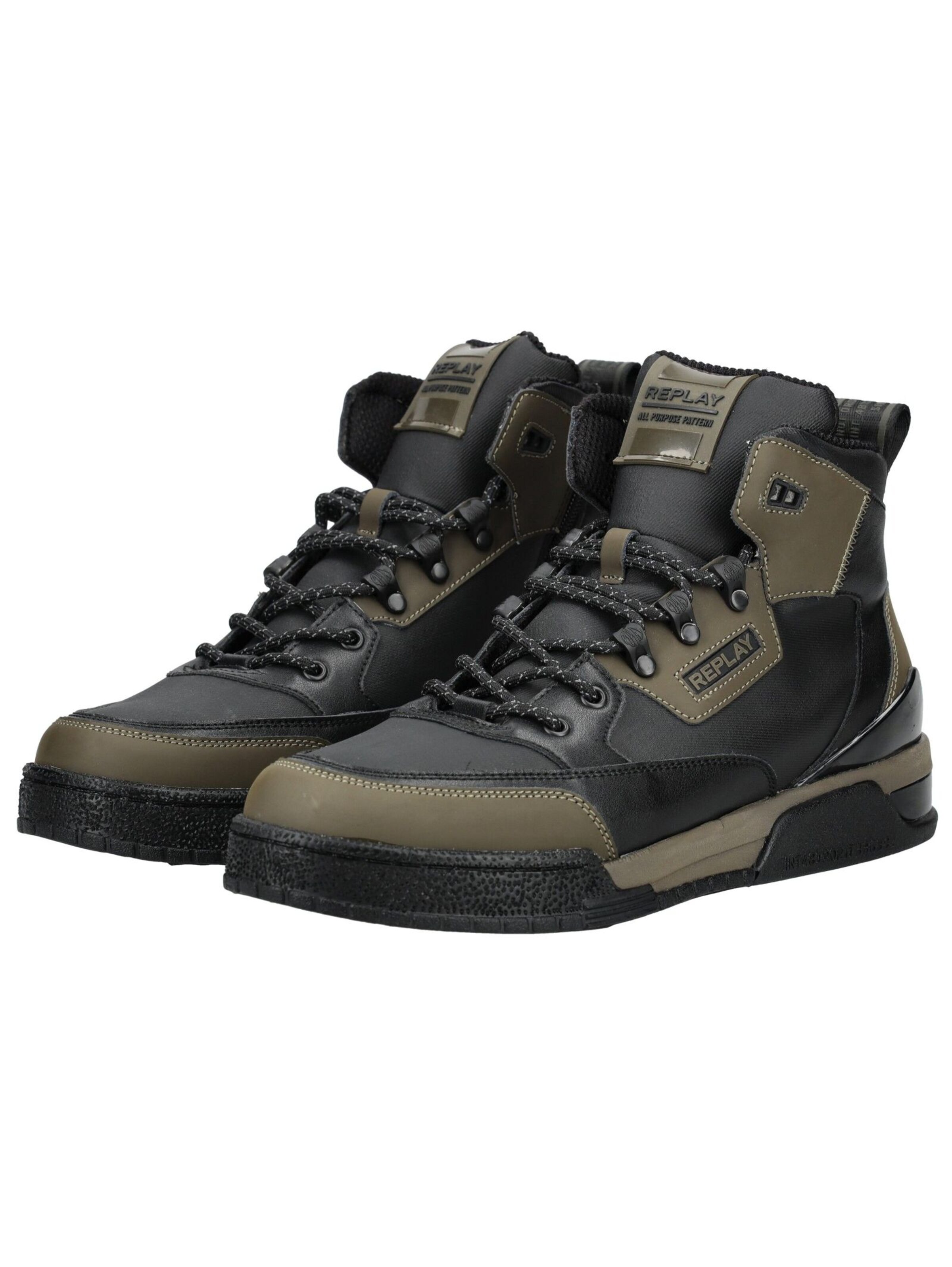 REPLAY Veterlaarzen in Zwart