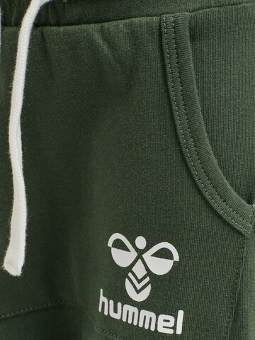 Hummel Tapered Bukser 'Futte' i grøn