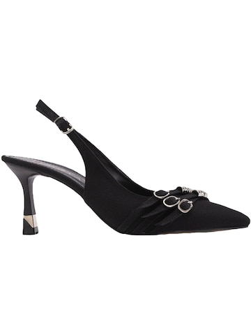 Limoya Slingpumps 'Rosig' in Zwart