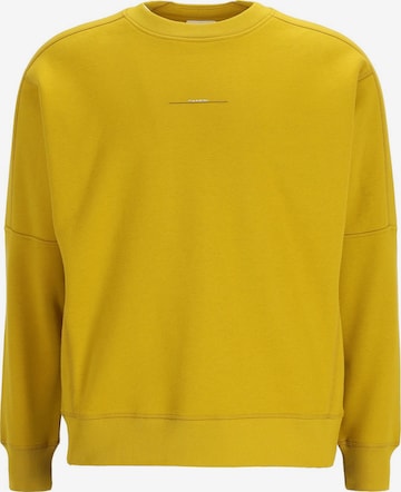 CHASIN' Sweatshirt 'Ido' in Yellow: front