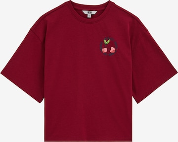 WE Fashion Paita värissä punainen: etupuoli