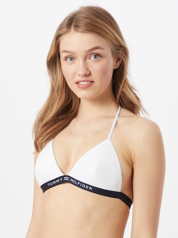 Tommy Hilfiger Underwear Bikinitop in Weiß: front