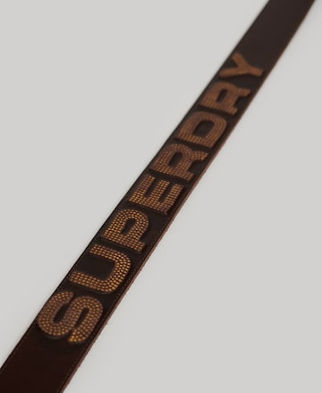 Ceinture Superdry en marron