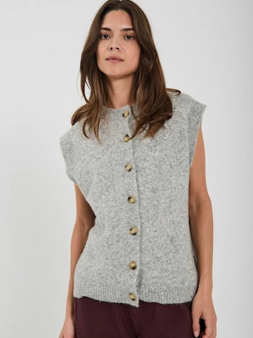 NORR Bodywarmer ' Halli ' in Grijs: voorkant