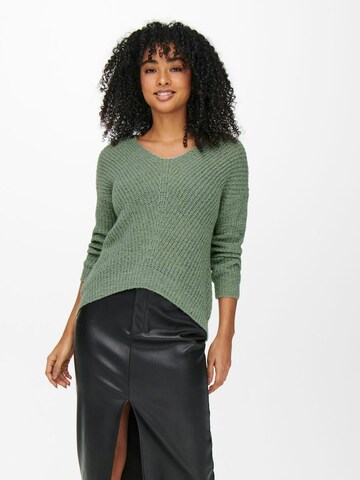 Pull-over 'Megan' JDY en vert : devant