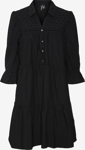 VERO MODA Shirt Dress 'Amina' in Black: front