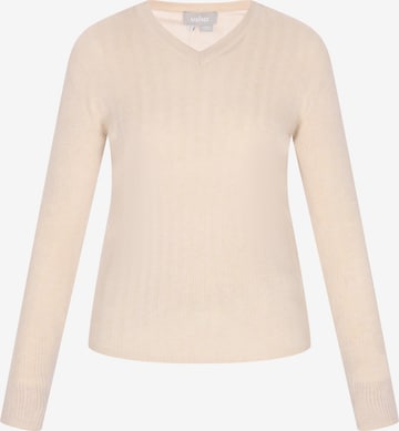 Pull-over 'Casual' Usha en beige : devant
