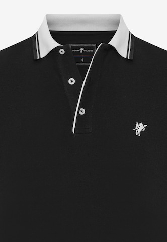DENIM CULTURE T-shirt 'ZORAN' i svart