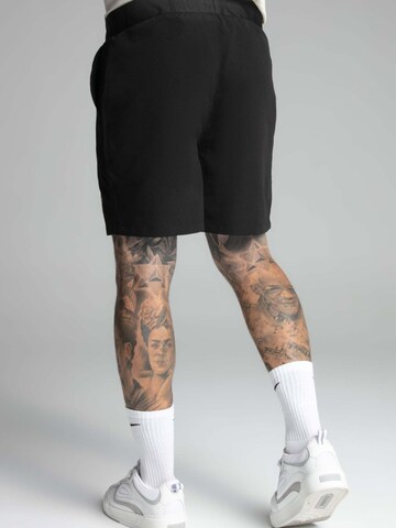 SikSilk Badshorts 'Swim Shorts' i svart