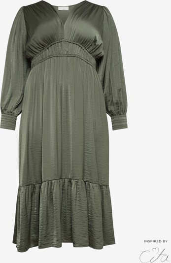 Guido Maria Kretschmer Curvy Kleid 'Regina' inspired by Cita in grün, Produktansicht