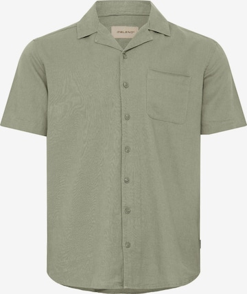 BLEND Leinenhemd ' BHLinas ' in Grün: Vorderseite