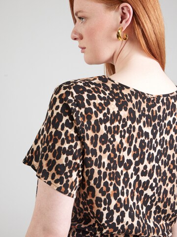 Vero Moda Curve Блузка в Коричневый