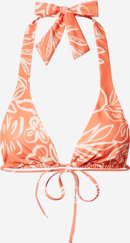 ETAM Triangle Bikini top 'TAILA' in Orange: front