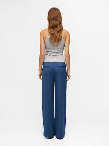 Wide leg Pantaloni 'Lisa' di OBJECT in blu