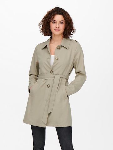 ONLY Between-Seasons Coat in Beige: front