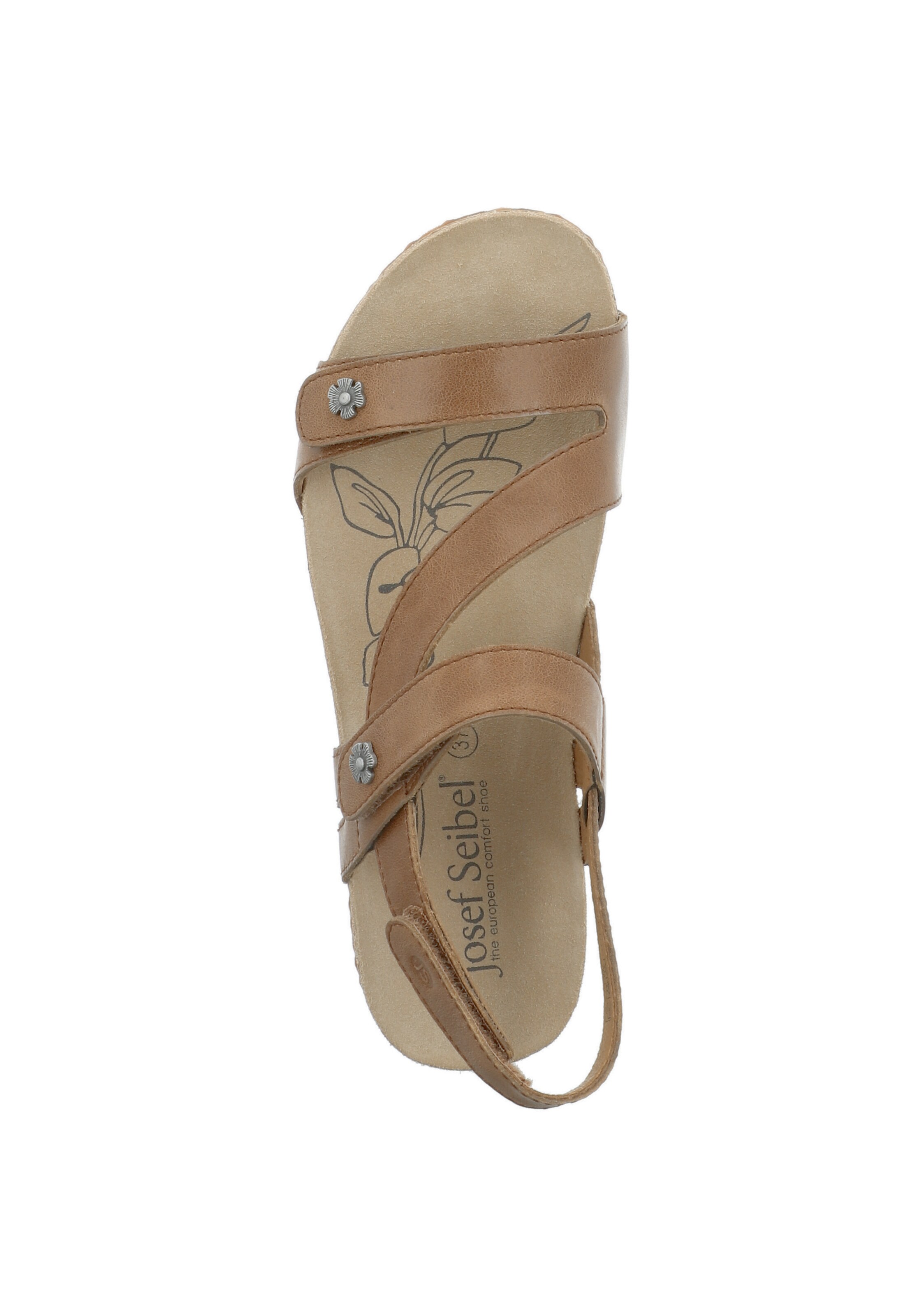 Frauen Sandalen JOSEF SEIBEL Sandale 'Tonga 53' in Hellbraun - NM29444 Frauen Sandalen JOSEF SEIBEL Sandale 'Tonga 53' in Hellbraun - NM29444